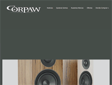 Tablet Screenshot of corpaw.com